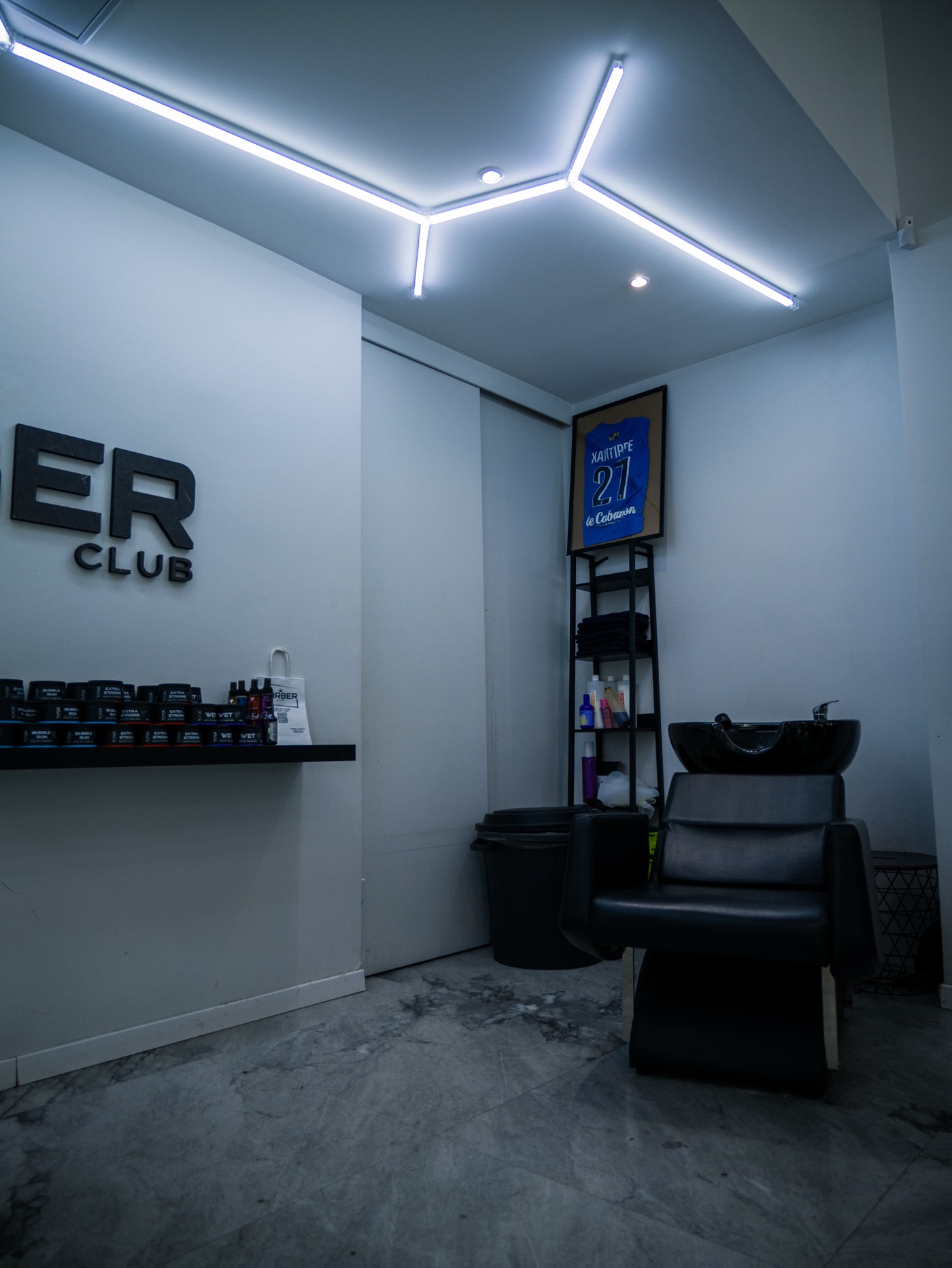 Bac à shampoing BarberClub Grenoble