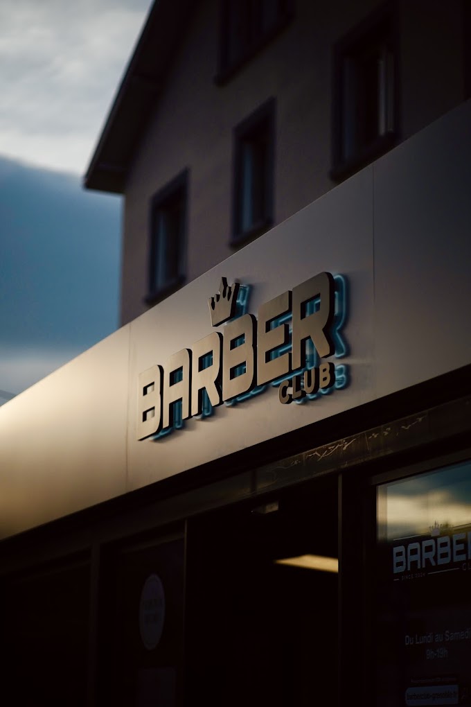 Devanture BarberClub Meylan
